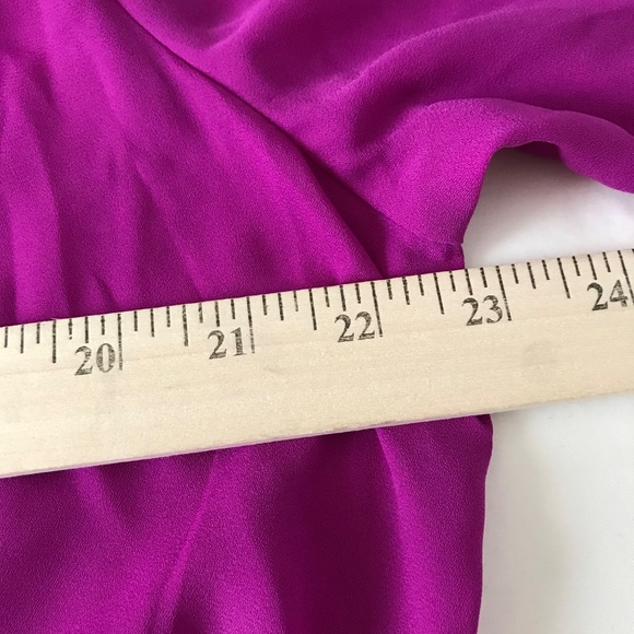 LANE BRYANT Peplum Button Down Blouse Purple Fushia Top Women’s Plus Size 14 1X - Picture 12 of 16